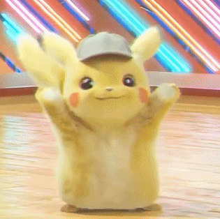 大侦探皮卡丘跳舞动图合集来了！