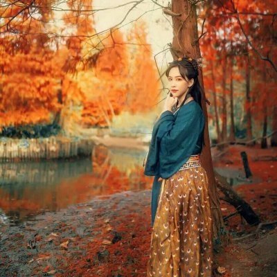 12张无水印高清真人古风女生头像合集