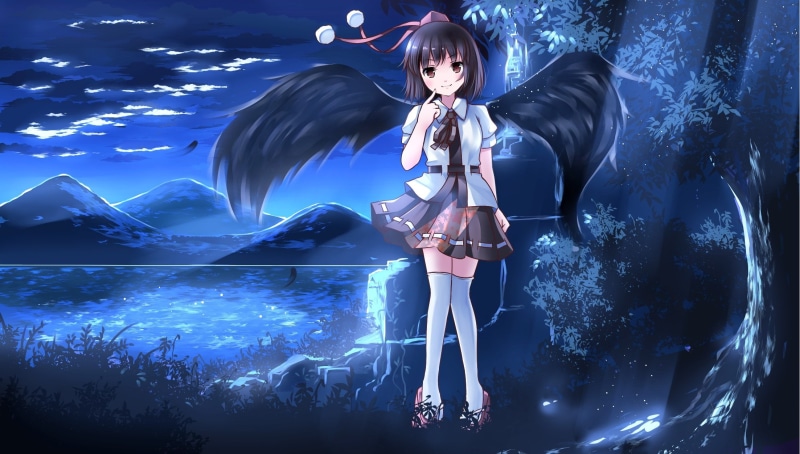 天狗少女夜拍壁纸！东方Project文妹绝美壁纸合集