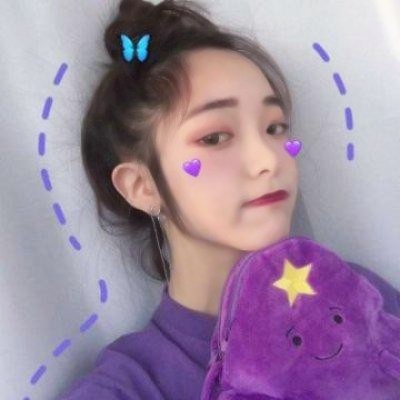 超治愈！31张软萌涂鸦女生头像高清图合集