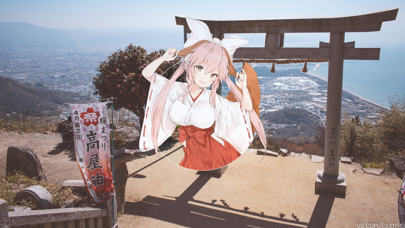 《FGO玉藻前画壁纸！4K画中画风格超养眼》