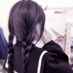 18张超萌双马尾女生背影头像 高清可爱款直接存