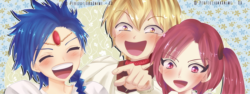 魔笛MAGI壁纸合集！阿拉丁、阿里巴巴、摩尔迦娜高清图