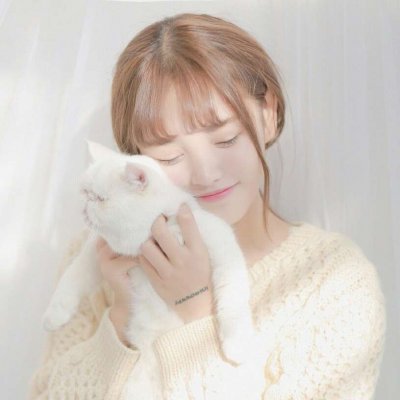 29张高清可爱抱猫女生头像 快来挑合适的用