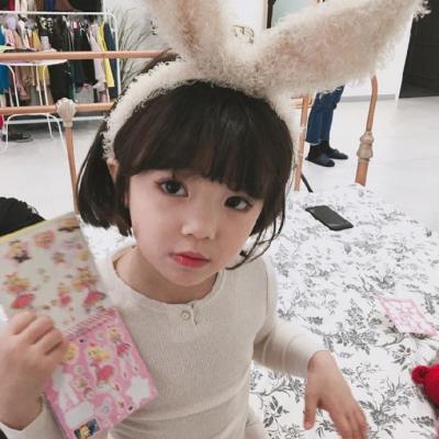 女生卖萌萌娃头像合集！24张高清可爱软妹图直接存