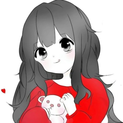 34张高清好看的黑化二次元女生头像合集