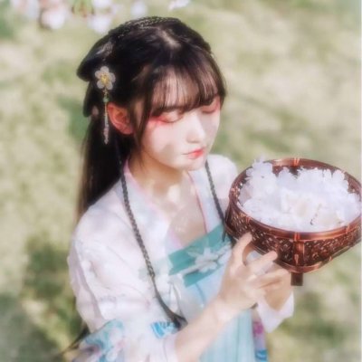 20张高清好看的古风真人女头 唯美氛围感拉满