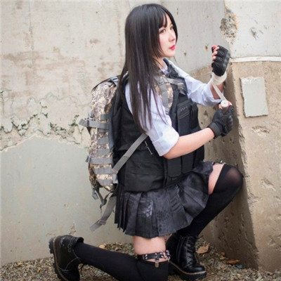 女生cos绝地求生吃鸡头像合集 17张高清好看的游戏头像