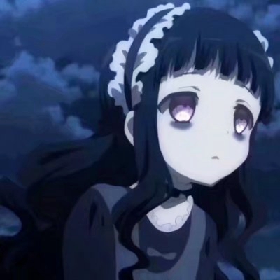 33张高清动漫暗黑高冷女生头像 氛围感拉满