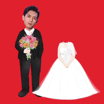 李现相关合影表情包分享