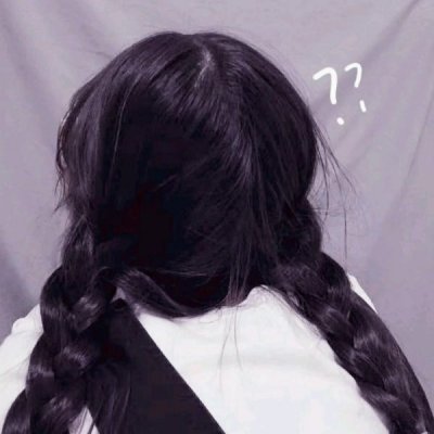 18张超萌双马尾女生背影头像 高清可爱款直接存
