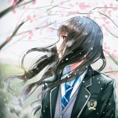 24张高清手绘动漫唯美女生头像 快来挑专属头像