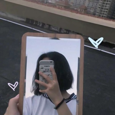 18张高清可爱女生涂鸦头像 潮流感拉满的简约手绘头像