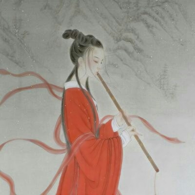 17张高清好看的女生古风动漫手绘头像