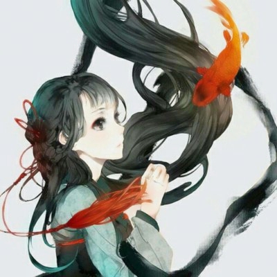 16张高清手绘古风女生头像 氛围感拉满