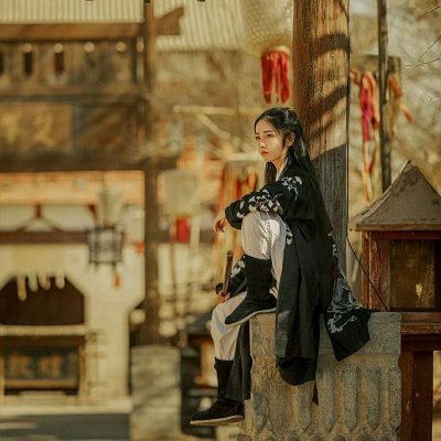 12张无水印高清真人古风女生头像合集