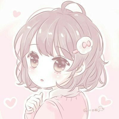 19张高清可爱Q版动漫女生头像 软萌感拉满