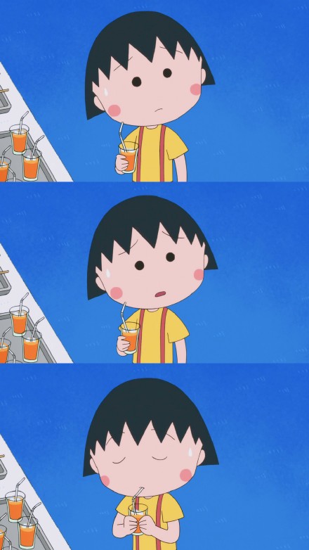 樱桃小丸子主题拼接壁纸合集