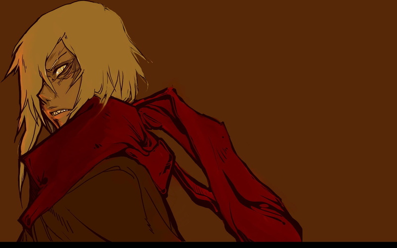 天元突破红莲螺岩绝美红调动漫壁纸合集