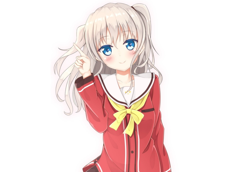 一张动漫少女单人高清壁纸