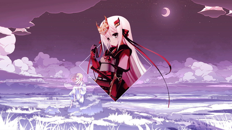 武士少女动漫壁纸合集