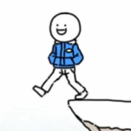 火遍聊天框的小蓝人表情包合集