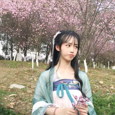 20张高清好看的古风真人女头 唯美氛围感拉满