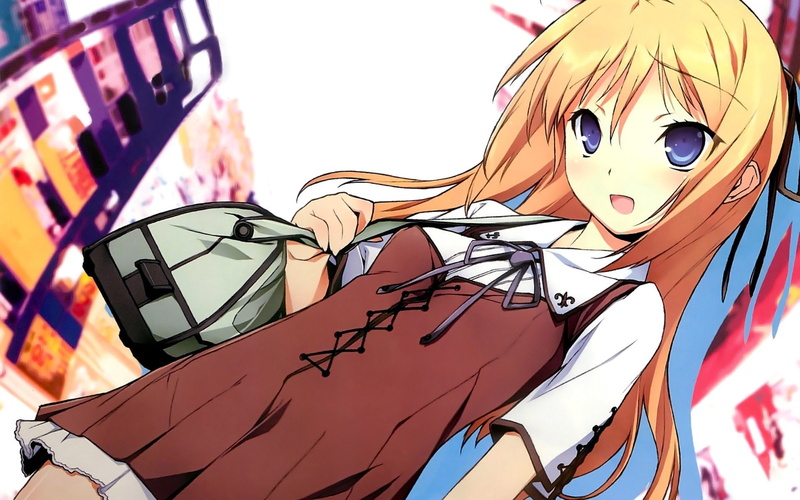 《萌娘壁纸合集！梅利达的烦恼高清动漫美图》