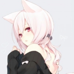 24张超可爱猫耳女生卡通头像 高清动漫款直接存