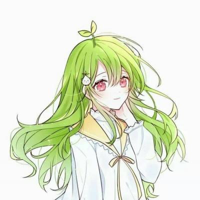 15张高清小清新卡通女生头像 文艺感拉满