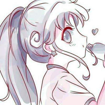 粉色系少女动漫头像合集！9张可爱高清图直接存