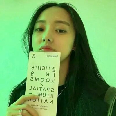 13张个性绿色系女生QQ头像合集