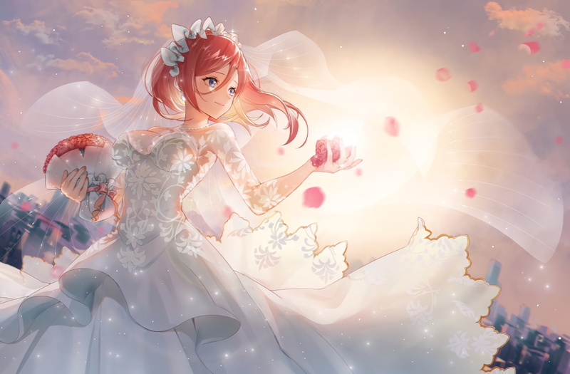 五等分的新娘中野三玖高清壁纸 1080P