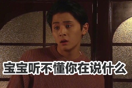 《掩饰之冬》山田凉介表情包合集