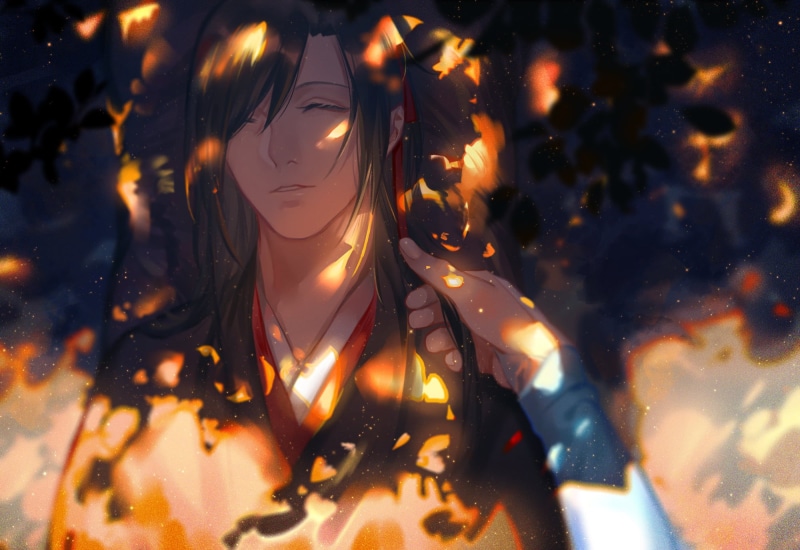 魔道祖师 1080P高清壁纸 魏无羡蓝忘机动漫壁纸合集