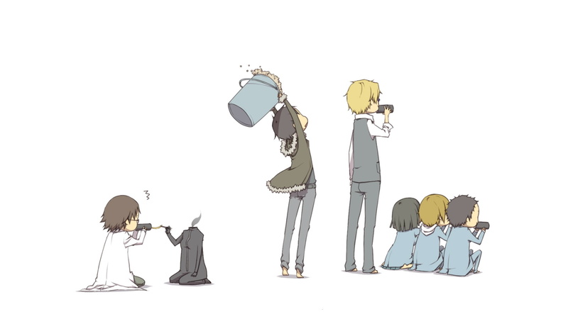 园原杏里领衔！无头骑士异闻录全员高清壁纸合集