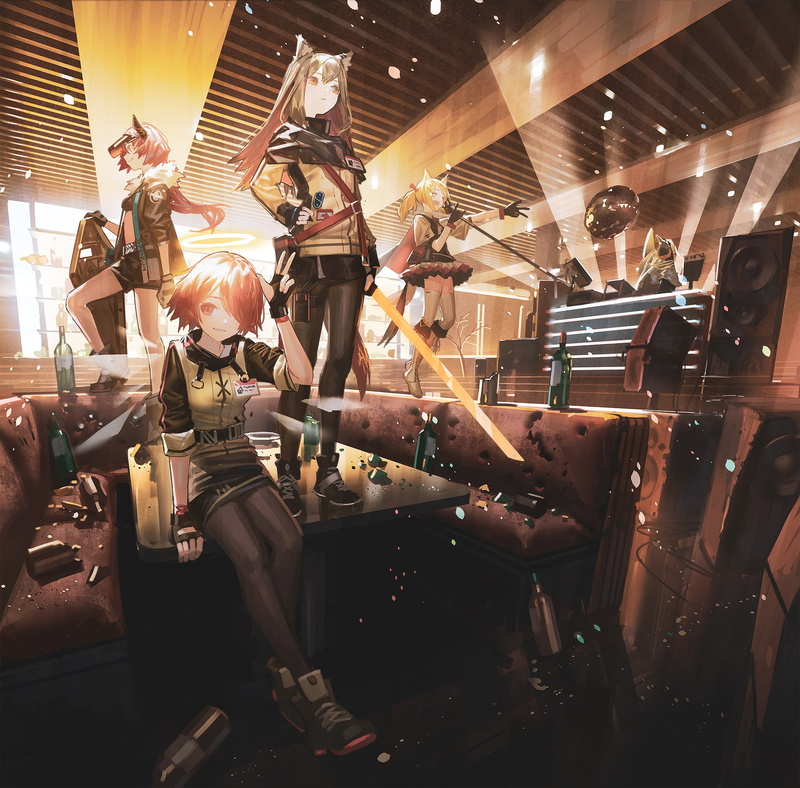 明日方舟同人壁纸合集 多款美少女角色高清图