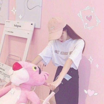 14张软萌粉色系QQ女生头像 清新淡雅又高清