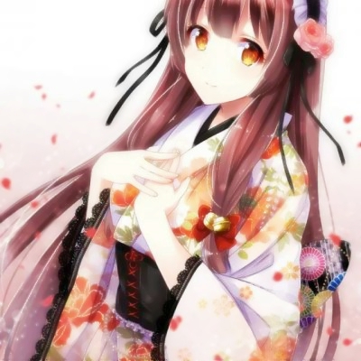 16张高清二次元古风女生动漫头像合集