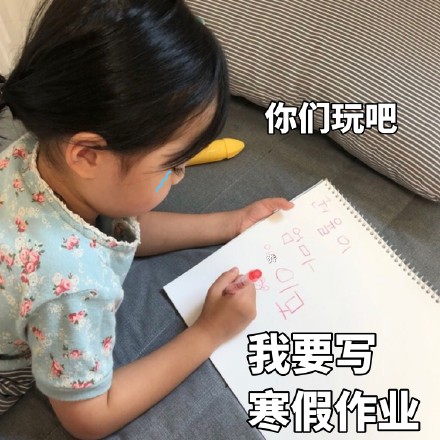 权律二寒假作业表情包来啦，学生党斗图必备