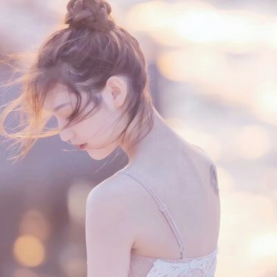 女生侧面背影高清头像合集 21张氛围感拉满