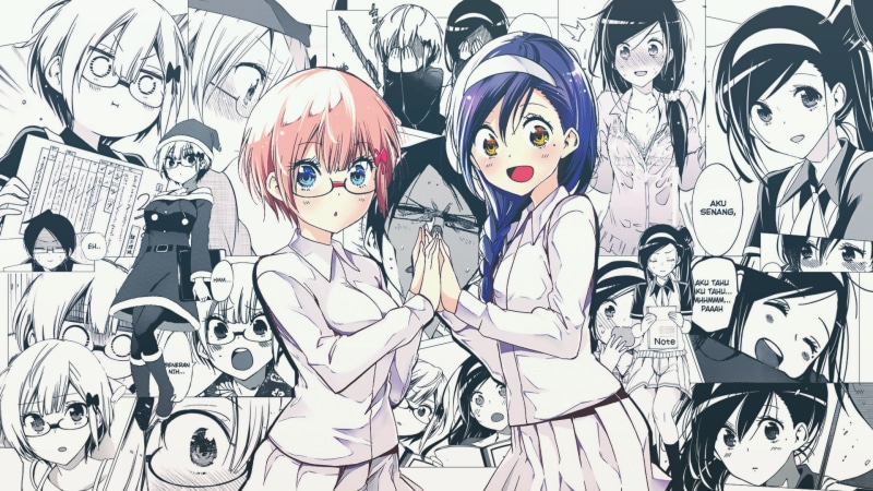 五等分的新娘中野美玖 极简风动漫手机壁纸