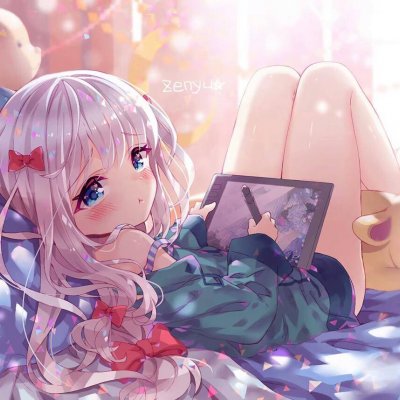 19张高清可爱Q版动漫女生头像 软萌感拉满