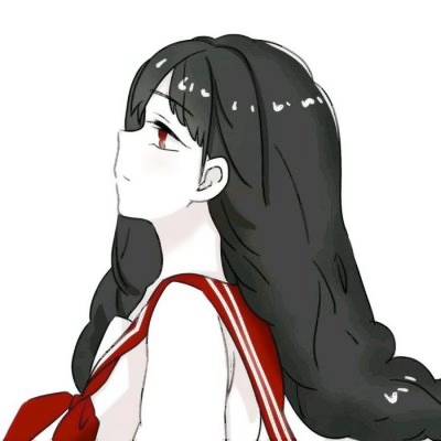 34张高清好看的黑化二次元女生头像合集