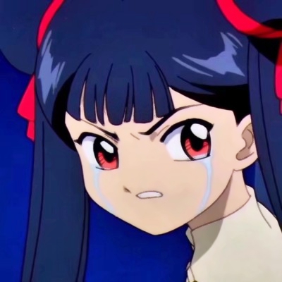 27张高清丧系女生旧漫头像 氛围感拉满的复古动漫女头