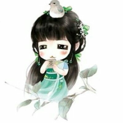古风Q版呆萌女生头像合集，14张高清古风萌系头像任你选
