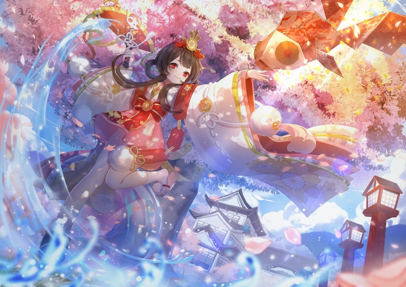 阴阳师动漫壁纸合集 养眼二次元少女美图