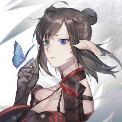 17张高清好看的高冷长发二次元女生头像