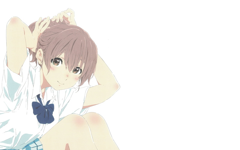 《声之形》西宫硝子可爱童年肖像壁纸合集