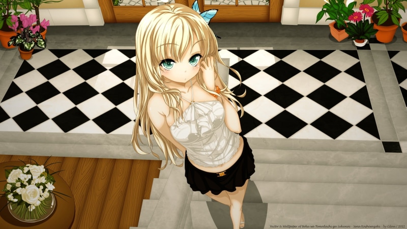 《我的朋友很少》动漫少女壁纸 高清俯拍氛围感拉满